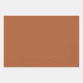 Retro visgraatpatroon voor Kerstmis inpakken Inpakpapier Vel (Voorkant 2)