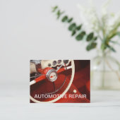 Retro Visitekaartje (Staand voorkant)