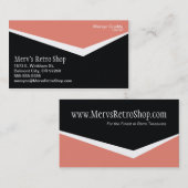 Retro-Visitekaartje Visitekaartje (Voorkant / Achterkant)