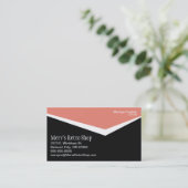 Retro-Visitekaartje Visitekaartje (Staand voorkant)