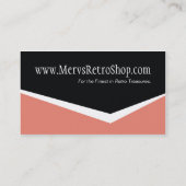 Retro-Visitekaartje Visitekaartje (Achterkant)