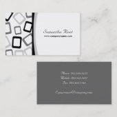 Retro-Visitekaartjes Visitekaartje (Voorkant / Achterkant)