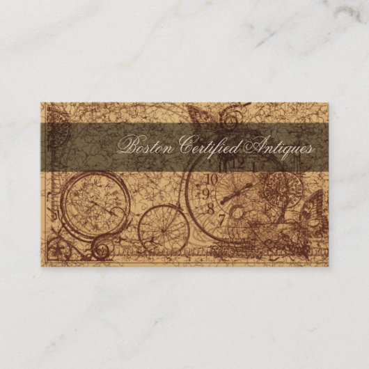 Retro-Visitekaartjes Visitekaartje (Voorkant)