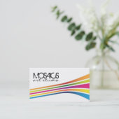 Retro-Visitekaartjes Visitekaartje (Staand voorkant)