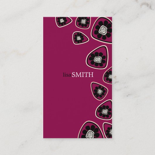 Retro-Visitekaartjes Visitekaartje (Voorkant)