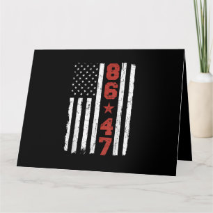 Retro Vlag 86 47 Kaart