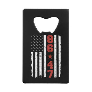 Retro Vlag 86 47 Kredietkaart Flessenopener