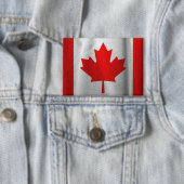 Retro vlag van Canada Button (Insitu)