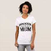 Retro Voetbalmoeder T-shirt Vectorontwerp_1 (Voorkant volledig)