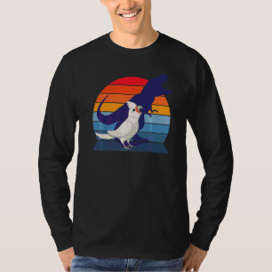 Retro vogel I Tyrannosaurus Rex I Schreeuwende Gof T-shirt