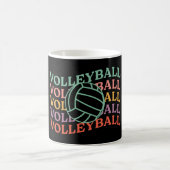 Retro Volleybal Sport Koffiemok (Center)