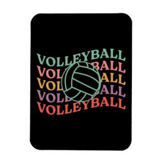 Retro Volleybal Sport Magneet