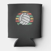 Retro  Volleyball Blikjeskoeler (Voorkant)