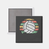 Retro Volleyball Magneet (Voorkant / Achterkant)