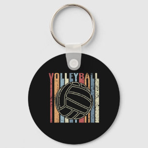 Retro Volleyball Sleutelhanger