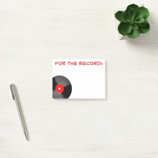Retro voor recordpost post-it® notes (Kantoor)