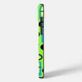 Retro Vormen Case-Mate iPhone Case (Achterkant / Links)