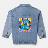 Retro Vredesteken Denim Jacket (Achterkant)