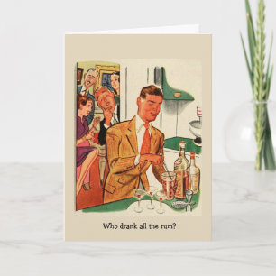 Retro Vrienden - Who drink Al Rum? , Kaart