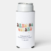 Retro vrijgezellenfeest Disco 70er Danstkoninginne (Seltzer Achterkant)