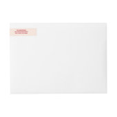 Retro Vrolijk Kerstmis Rood en Roze (Voorkant)