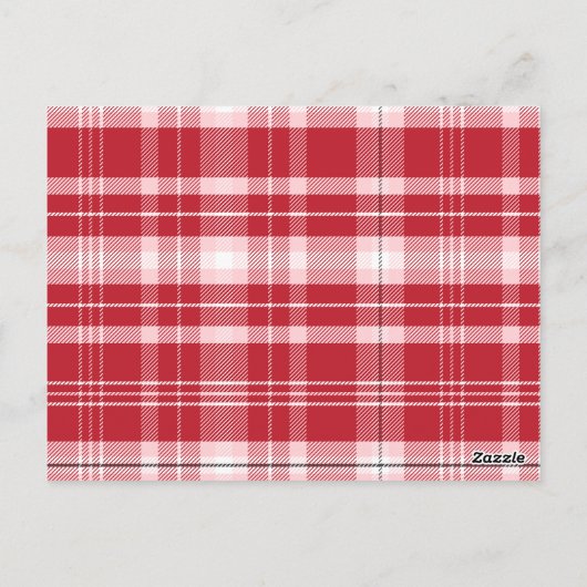  retro vrolijk kerstontwerp briefkaart (Achterkant)