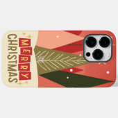 Retro/ Vrolijke Kerstboom Case-Mate iPhone Case (Achterkant (horizontaal))