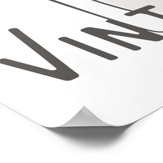 Retro vrouw lijn art poster (Hoek)