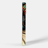 Retro Vrouw op Strand Comic Style Pop Art Case-Mate iPhone Case (Achterkant / Rechts)