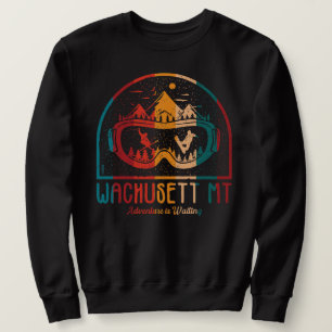 Retro Wachusett Mountain Ski Avontuur Trui