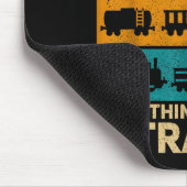 Retro Wagon Train Lover Model Railroad Conductor F Muismat (Hoek)