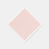 Retro Warm Abstract Dashes | Dusty Blush Servet (Hoek)