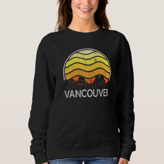 Retro Washington Vancouver Visitors Skyline Vintag Trui