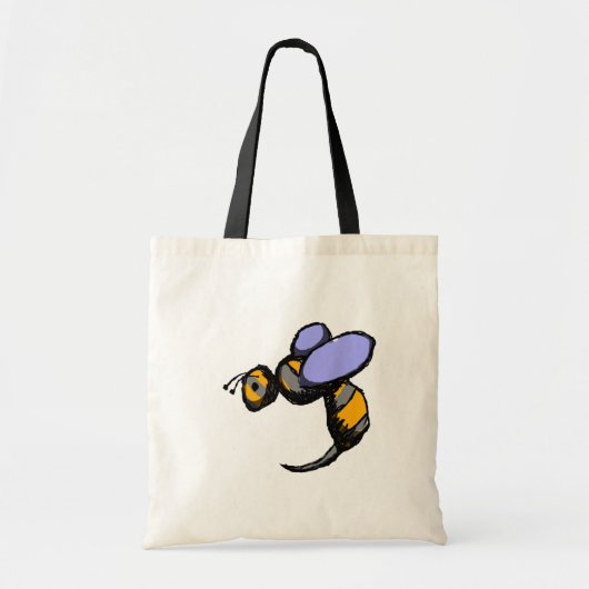 Retro Wasp Tote Bag (Voorkant)