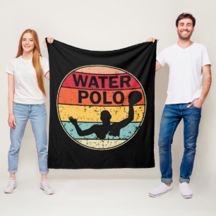 Retro Water Polo - H2 Polo Waterpolo Fleece Deken