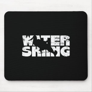 Retro Waterskiën Vintage Water Ski Skiën Sport W Muismat
