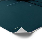 Retro Wave Design 03 - Poster papier (Coin)