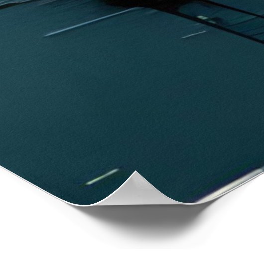 Retro Wave Design 03 - Poster papier (Coin)