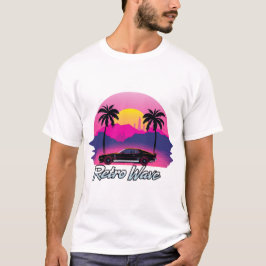 "Retro Wave" Sunset Graphic T-shirt