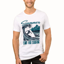 Retro Wave Tekstontwerp voor Surfers