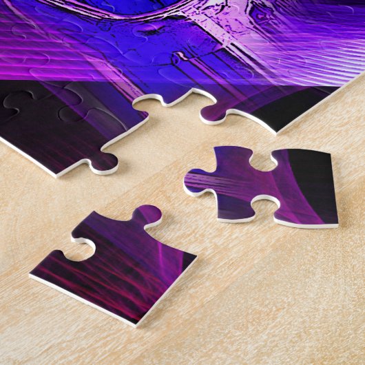 Retro Wave TurboProp Puzzle d'aéronef (Côté)