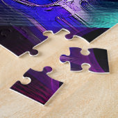 Retro Wave TurboProp Puzzle d'aéronef (Côté)