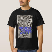 Retro Wavy Mindset Graphic T-shirt (Voorkant)