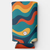 Retro Wavy Pattern Modern Abstract  (Voorkant)