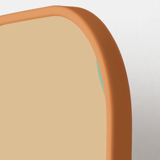 Retro Wavy Pattern Pickleball Paddle (Links Detail)