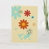 Retro Wedding Destination Passport Map QR Code (Achterkant)