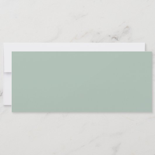 Retro Wedding Ticket sparen de Datum aankondiging (Achterkant)