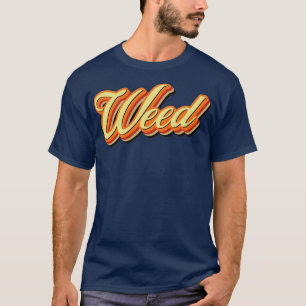 Retro  Weed T-shirt