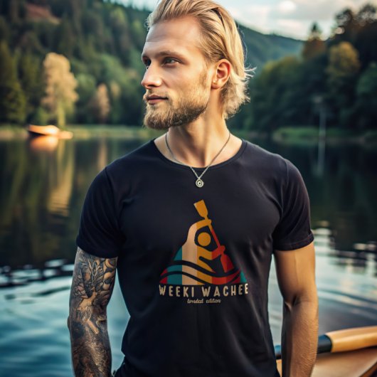 Retro Weeki Wachee Kajakken T-shirt