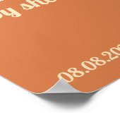 Retro  Welkomstregenboogmakerij Poster (Hoek)